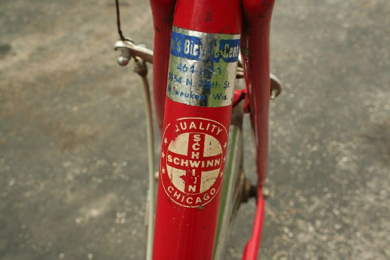 1974 Schwinn Breeze Ladies 3 Speed Vintage Road Bike Red Womans Very 